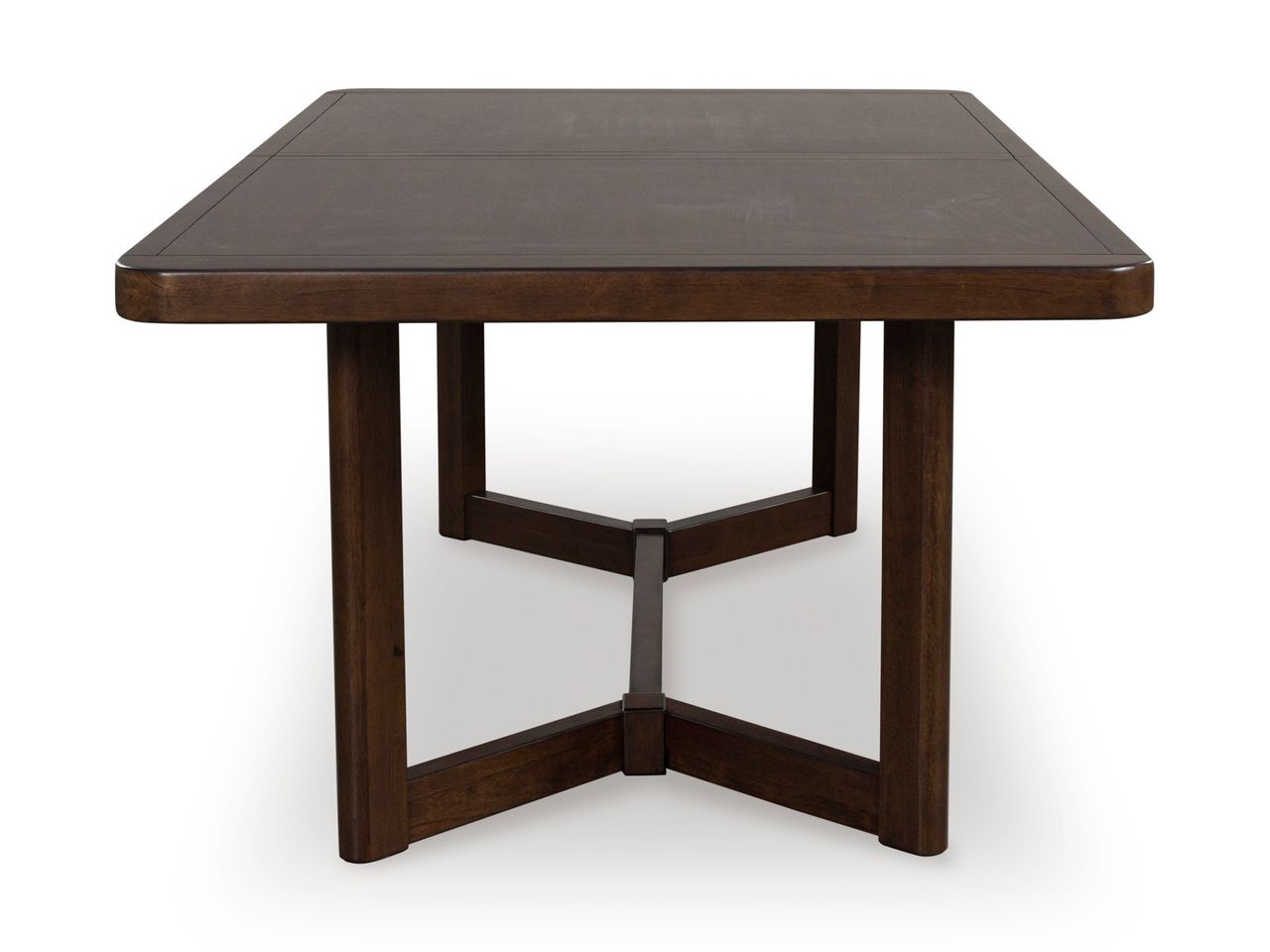 Yingden Dining Extension Table In Dark Brown NCD85735