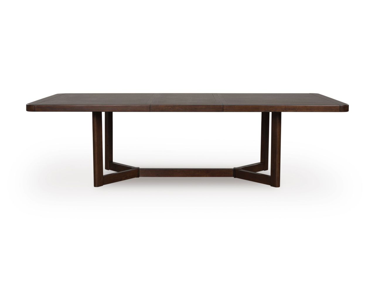 Yingden Dining Extension Table In Dark Brown NCD85735