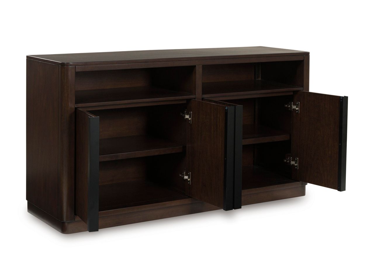 Yingden Dining Server In Dark Brown NCD85760