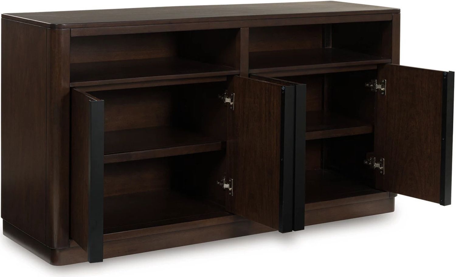 Yingden Dining Server In Dark Brown NCD85760