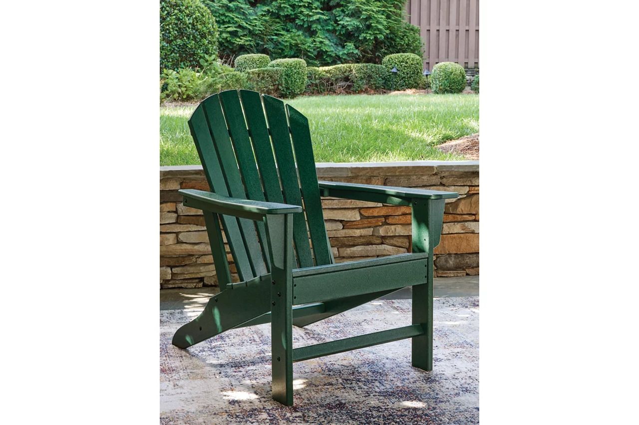 Sundown Treasure Adirondack Chair In Green NCP007898