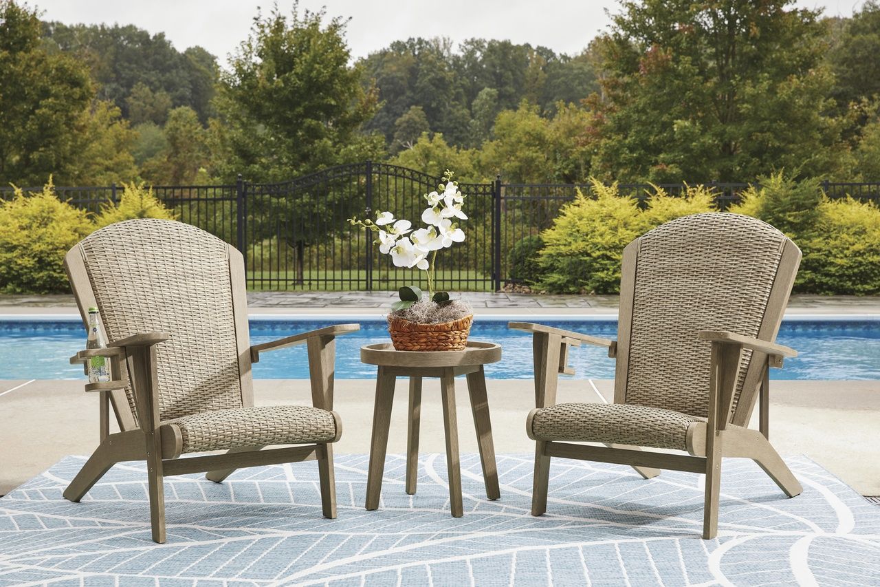Coastal Reef Adirondack Chair In Beige NCP204898