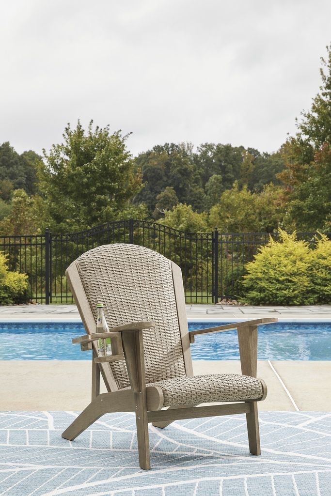 Coastal Reef Adirondack Chair In Beige NCP204898