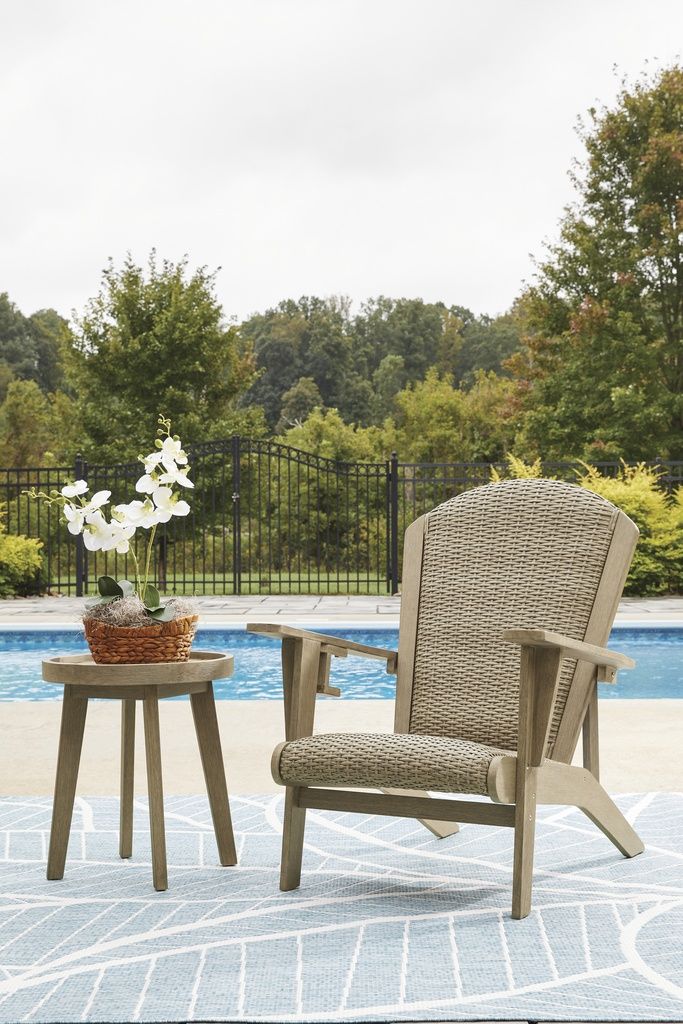 Coastal Reef Adirondack Chair In Beige NCP204898