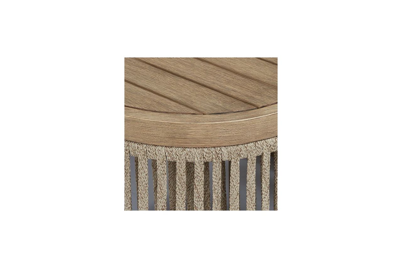 Vision Lane Outdoor Coffee Table In Beige NCP604701