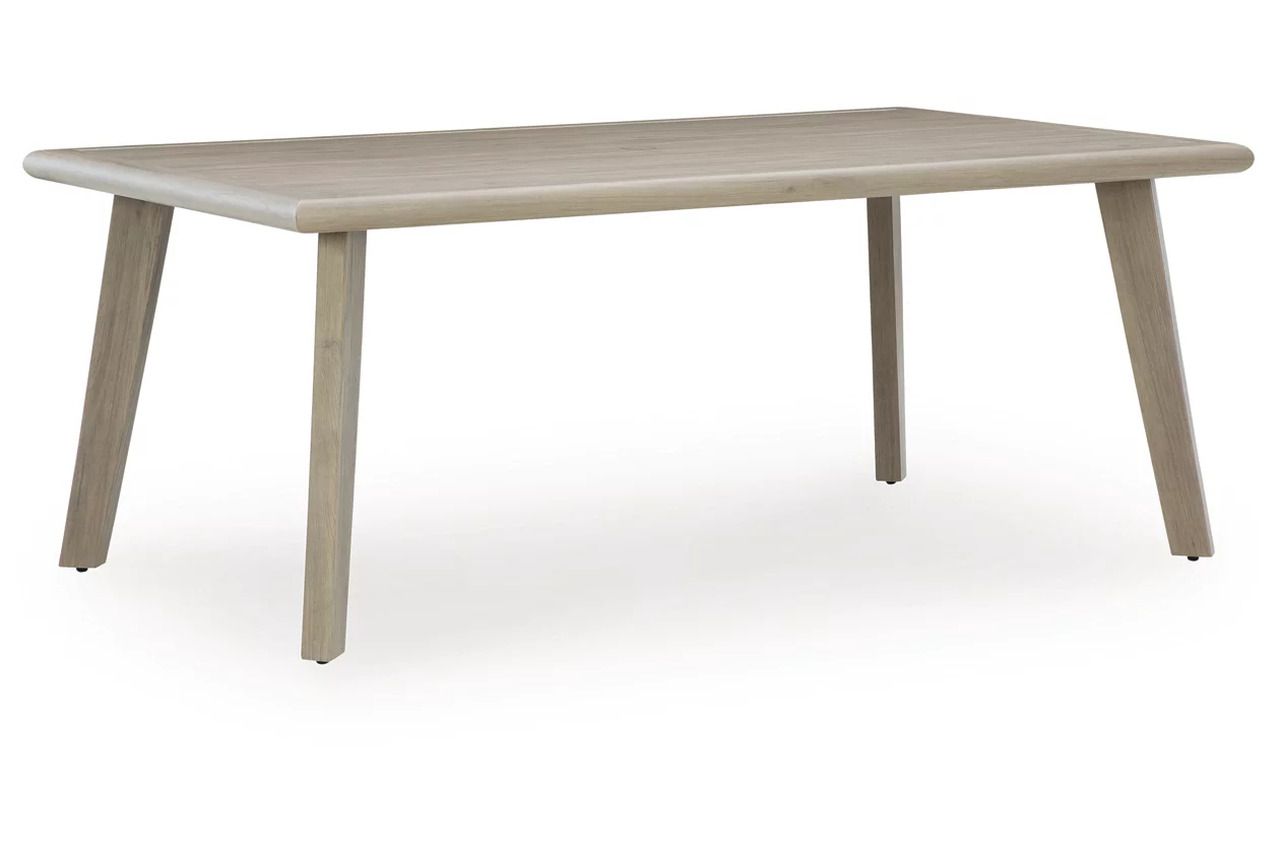 Haven Retreat Outdoor Dining Table In Beige NCP690625