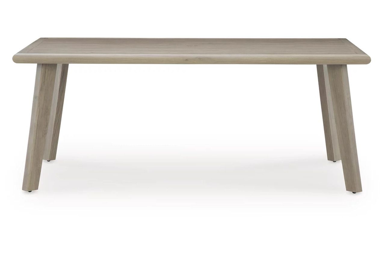 Haven Retreat Outdoor Dining Table In Beige NCP690625