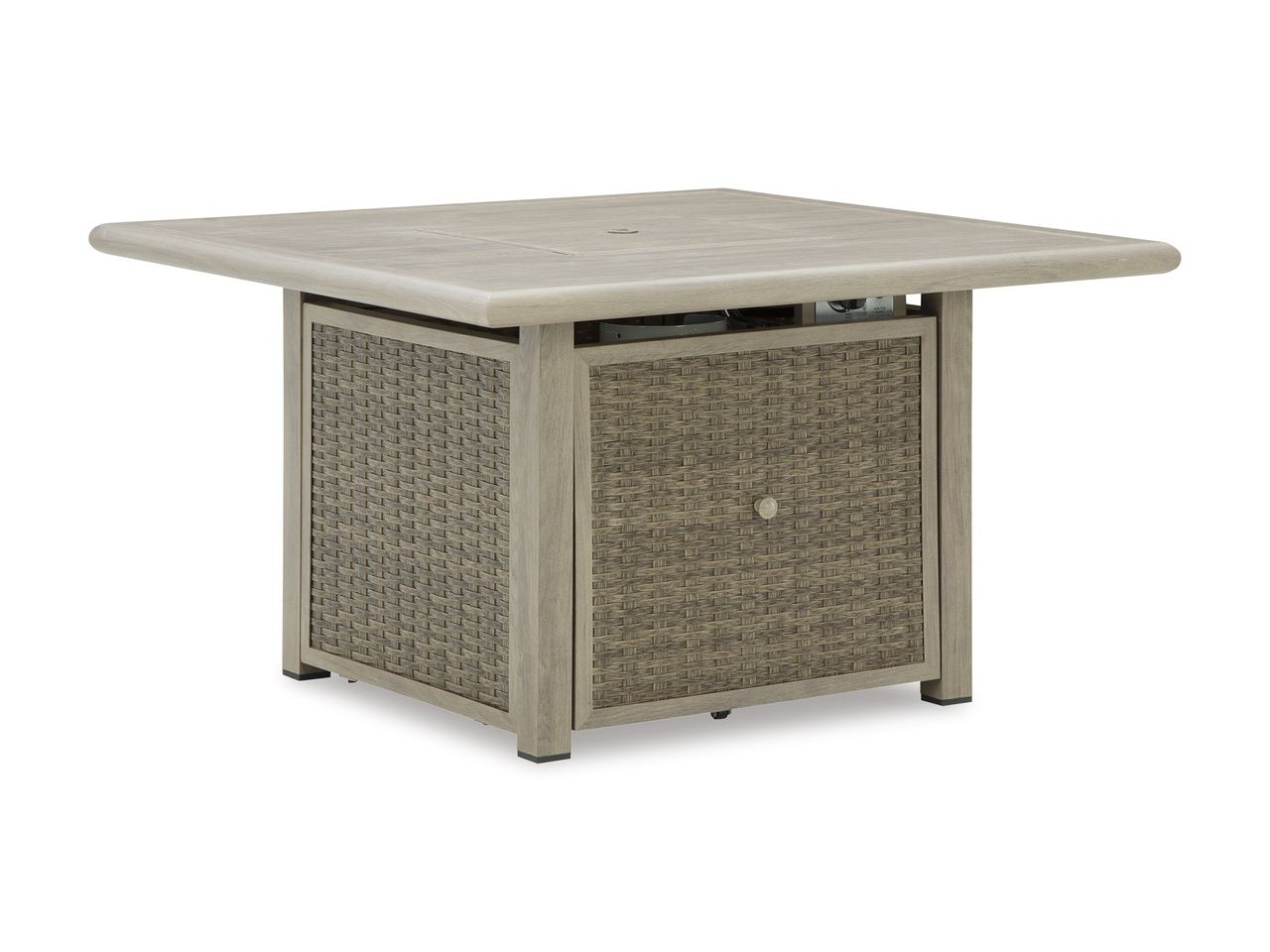 Haven Retreat Fire Pit Table In Beige NCP690772