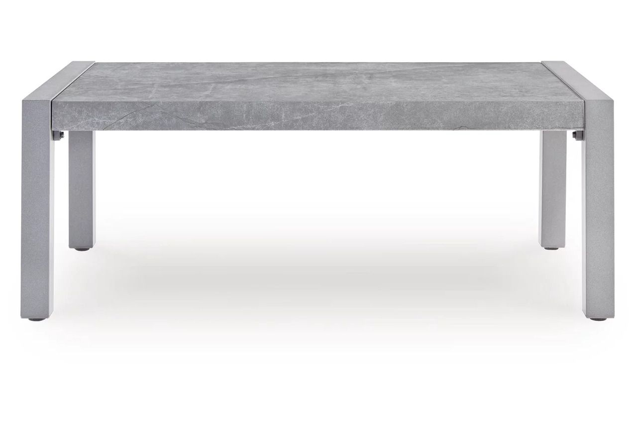 Agoda Pearl Outdoor Coffee Table In Gray NCP695701