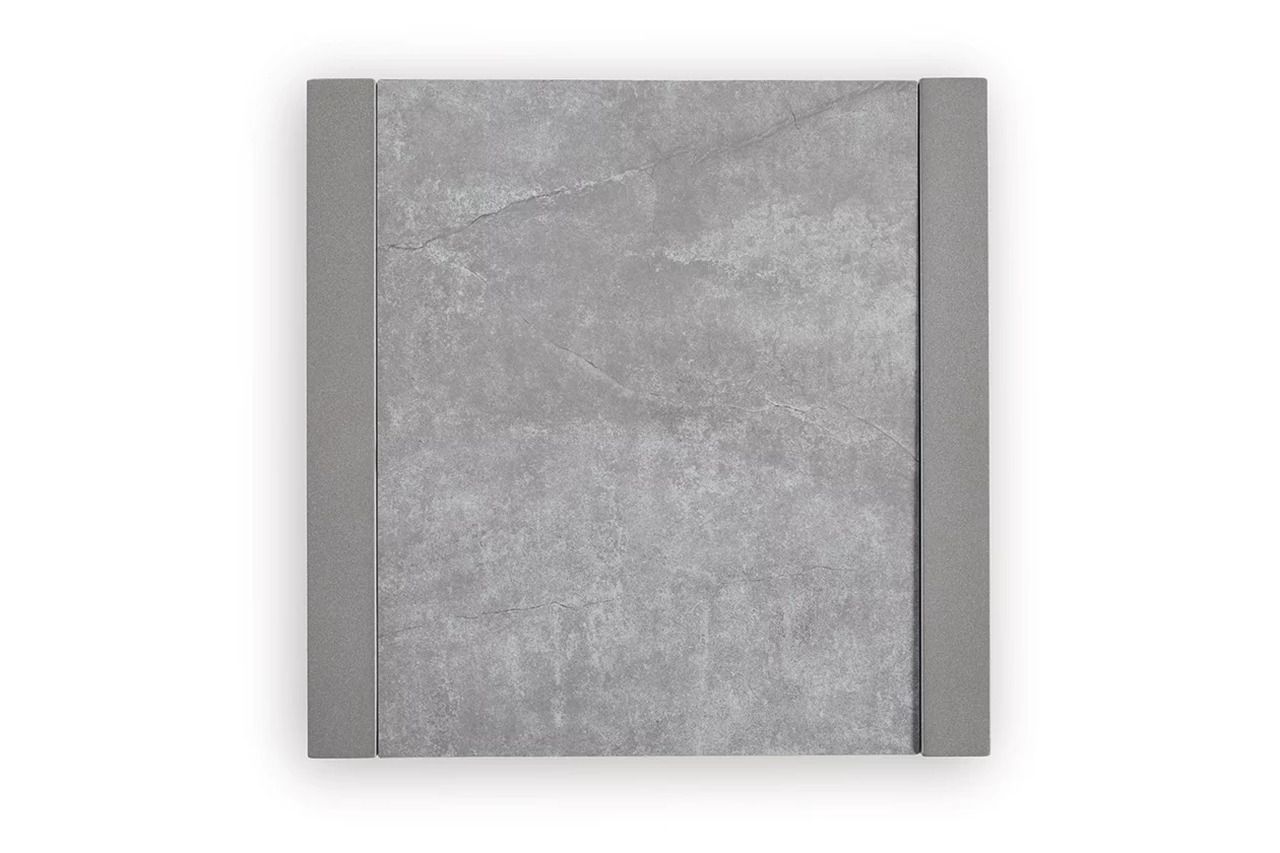 Agoda Pearl Outdoor End Table In Gray NCP695702