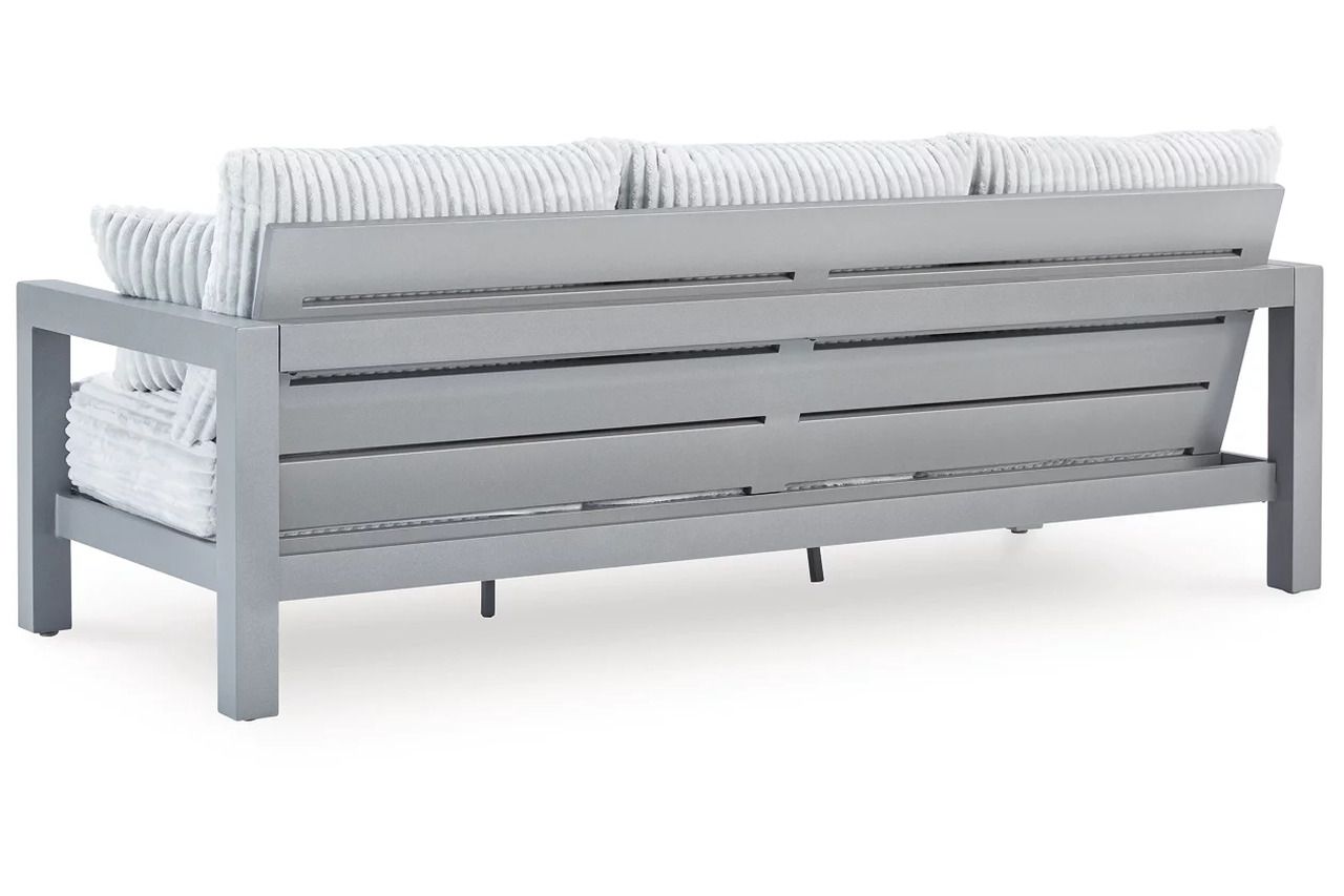 Agoda Pearl Outdoor Sofa with Cushion In Gray NCP695838