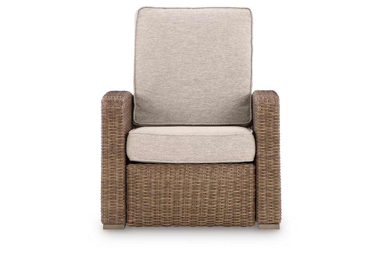 Carmel Bay Outdoor Recliner In Beige NCP790825