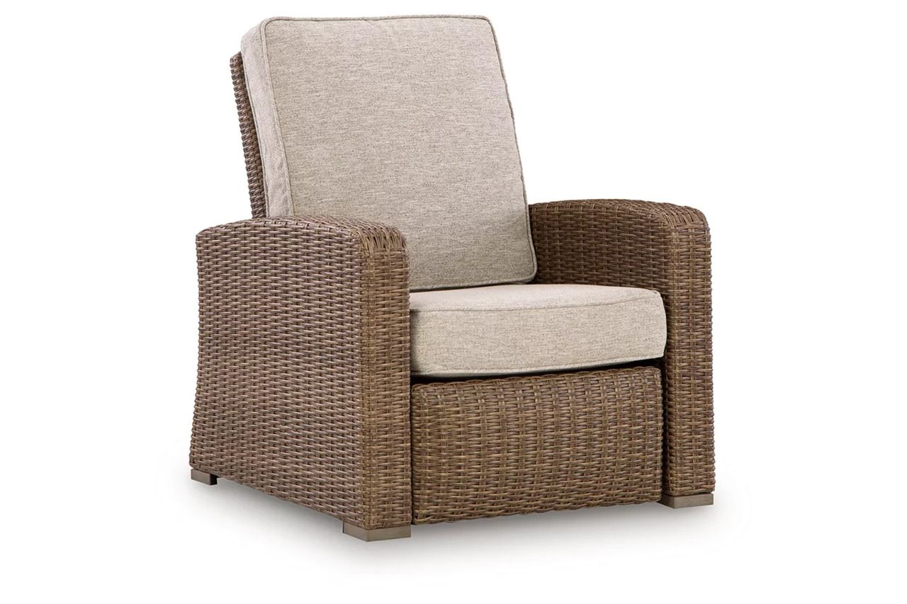 Carmel Bay Outdoor Recliner In Beige NCP790825