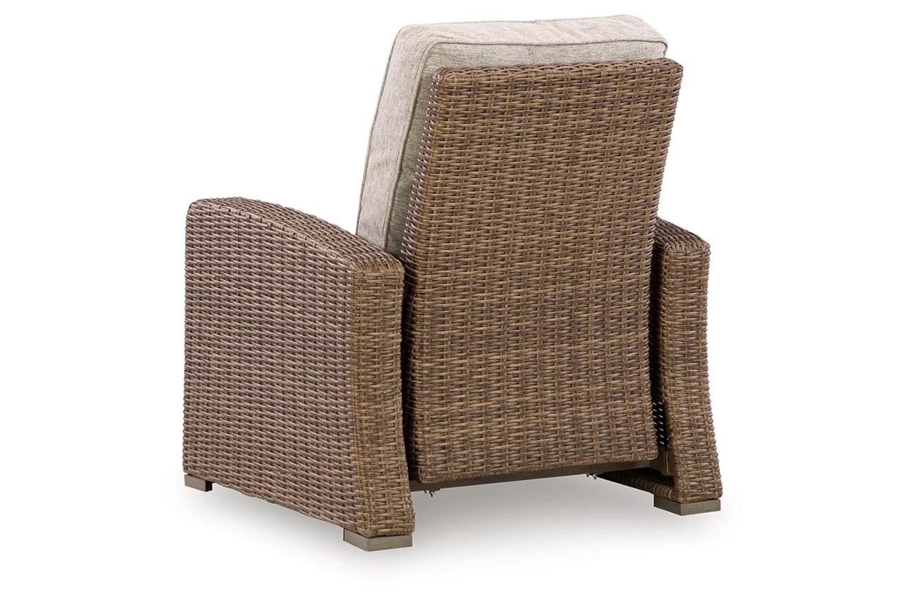 Carmel Bay Outdoor Recliner In Beige NCP790825