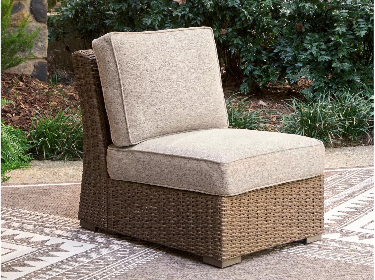 Carmel Bay 4-Piece Outdoor Sectional In Beige NCP790P2
