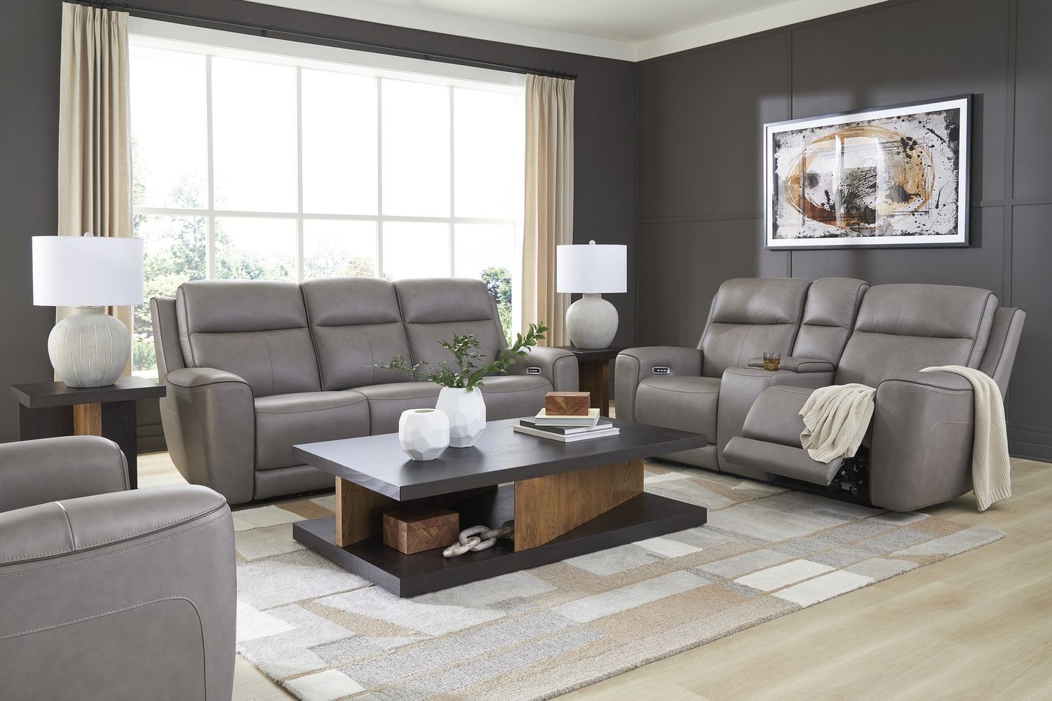 5Z-Dreamlight Power Reclining Sofa In Coin NCU109015