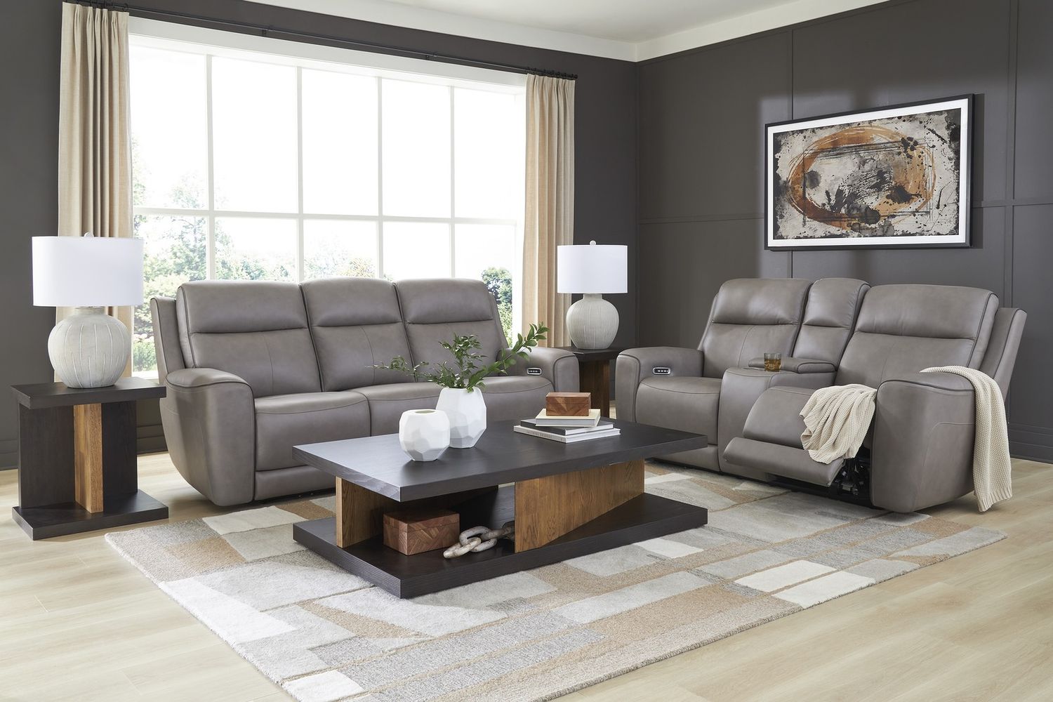 5Z-Dreamlight Power Reclining Sofa In Coin NCU109015