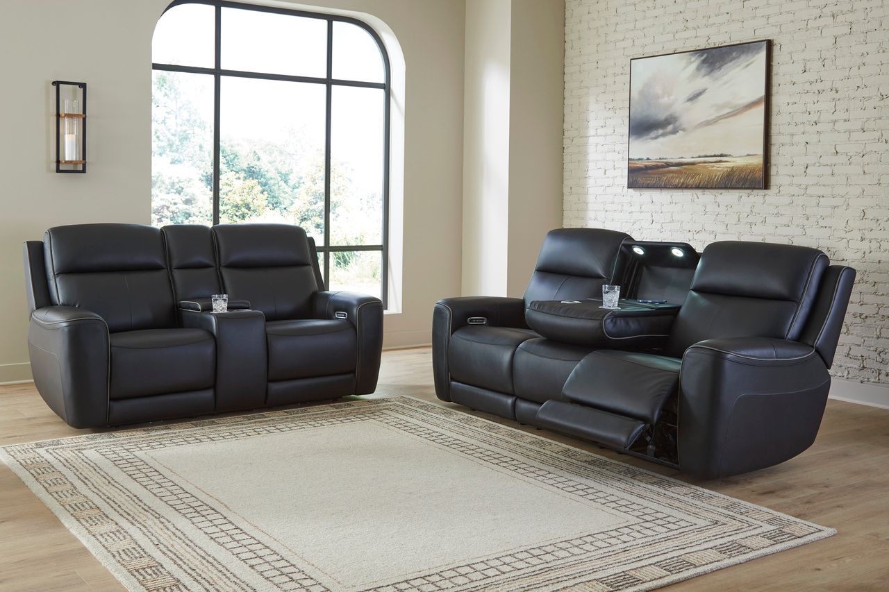 5Z-Dreamlight Power Reclining Sofa In Onyx NCU1090215