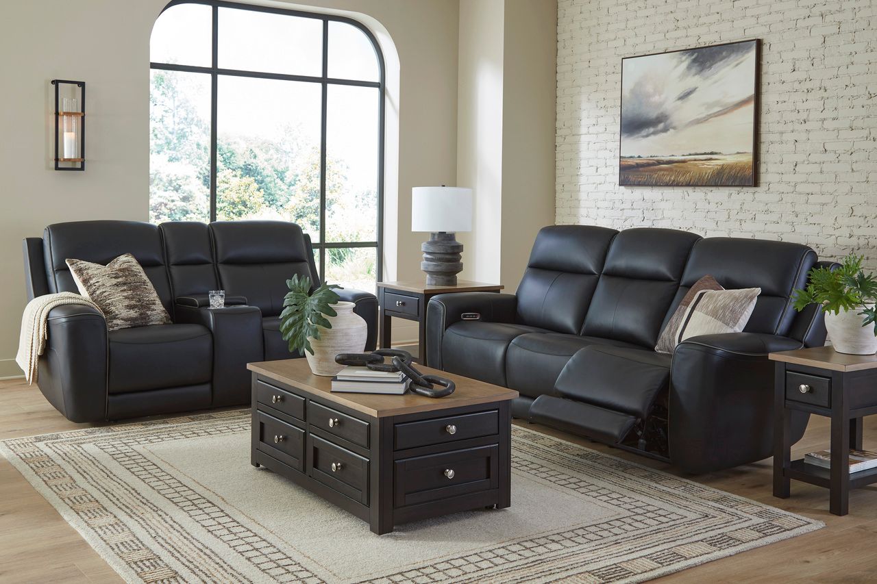 5Z-Dreamlight Power Reclining Sofa In Onyx NCU1090215