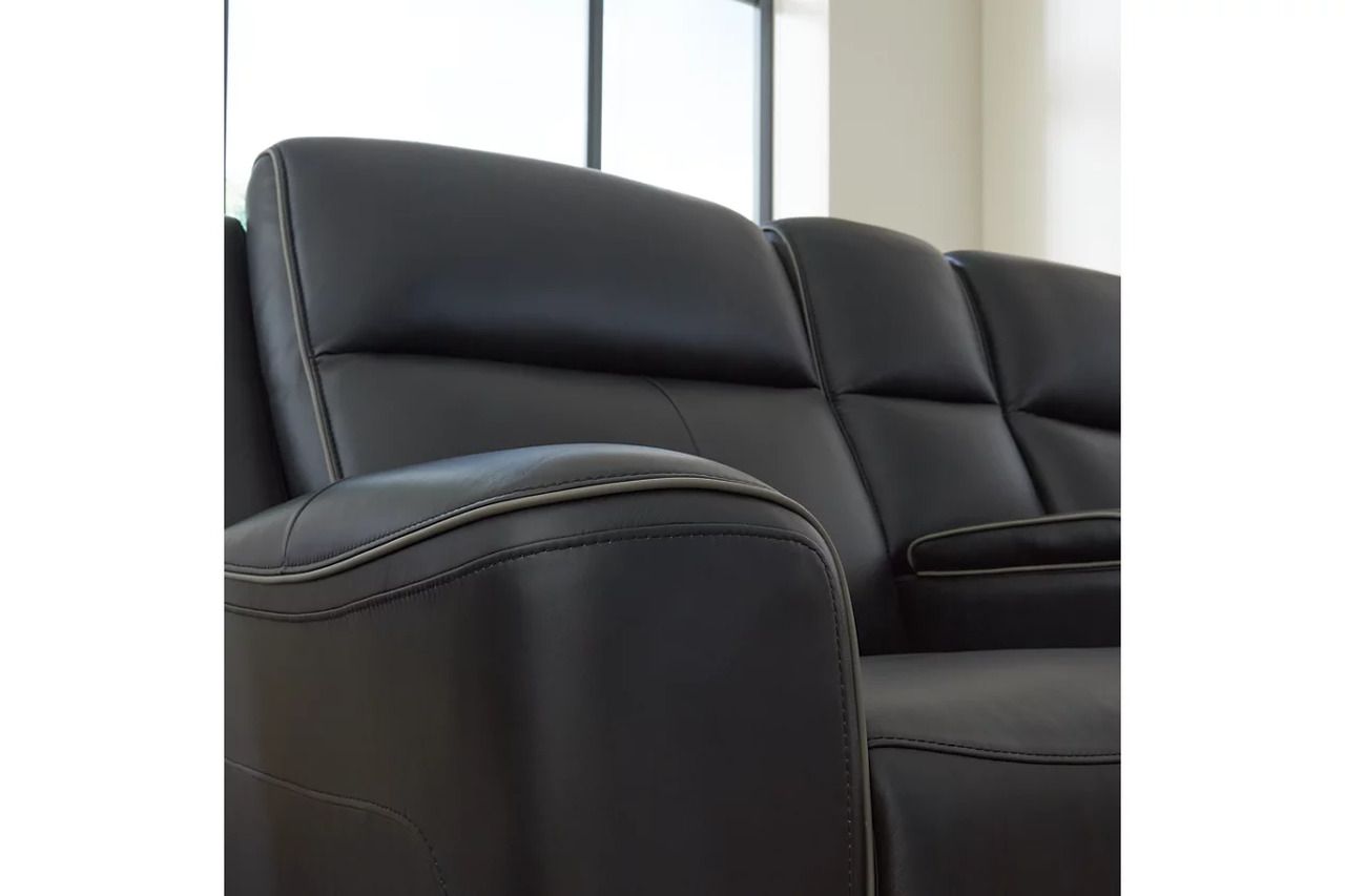 5Z-Dreamlight Power Reclining Loveseat with Console In Onyx NCU1090218
