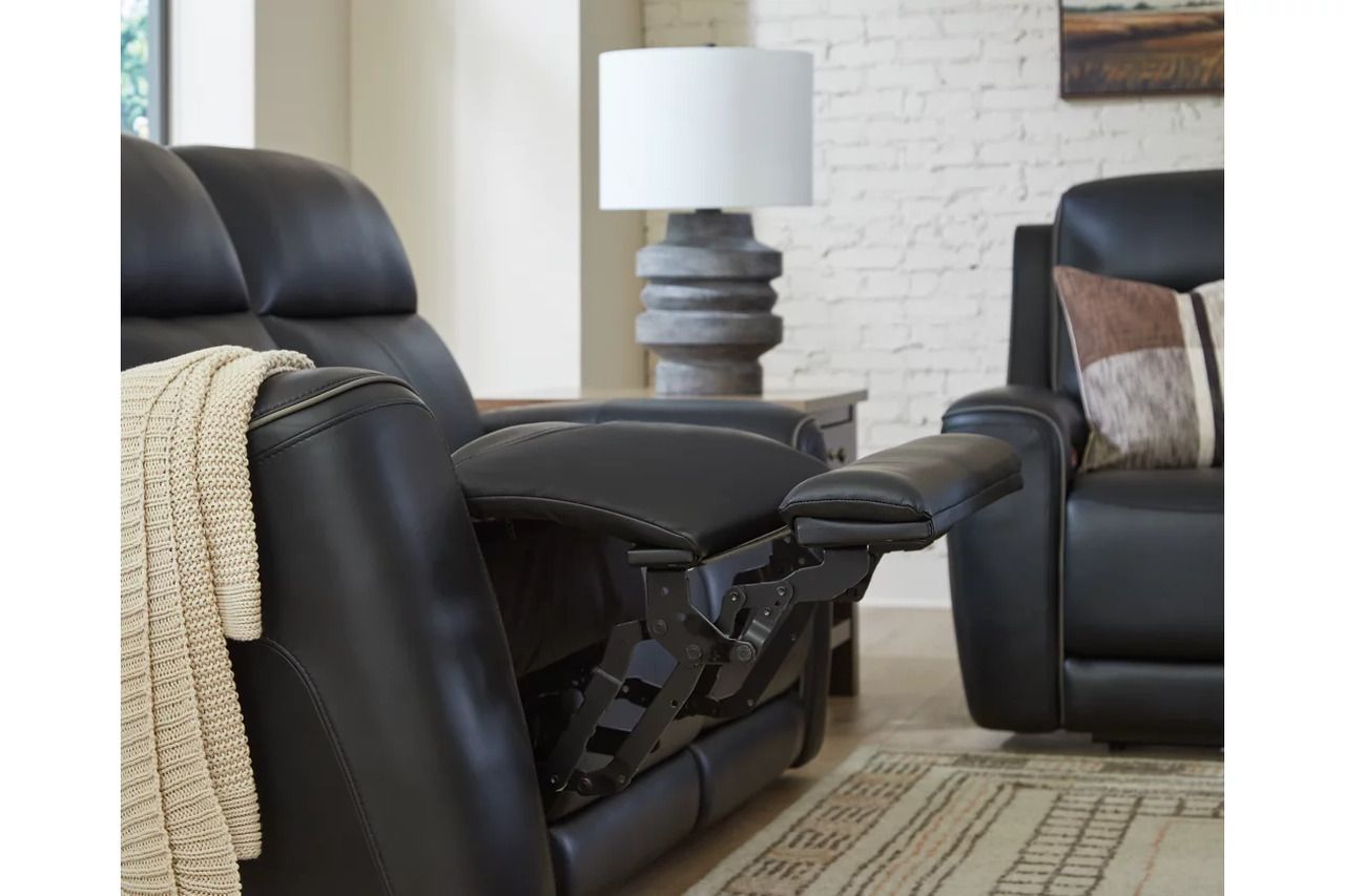 5Z-Dreamlight Power Reclining Loveseat with Console In Onyx NCU1090218