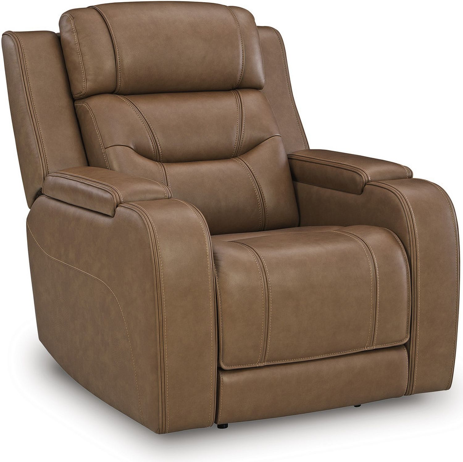 Guru Power Recliner with Audio Seating In Caramel NCU1160013A