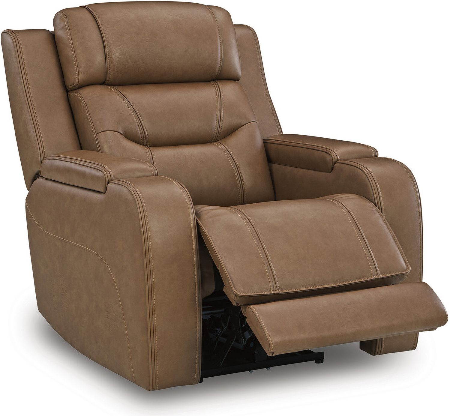 Guru Power Recliner with Audio Seating In Caramel NCU1160013A
