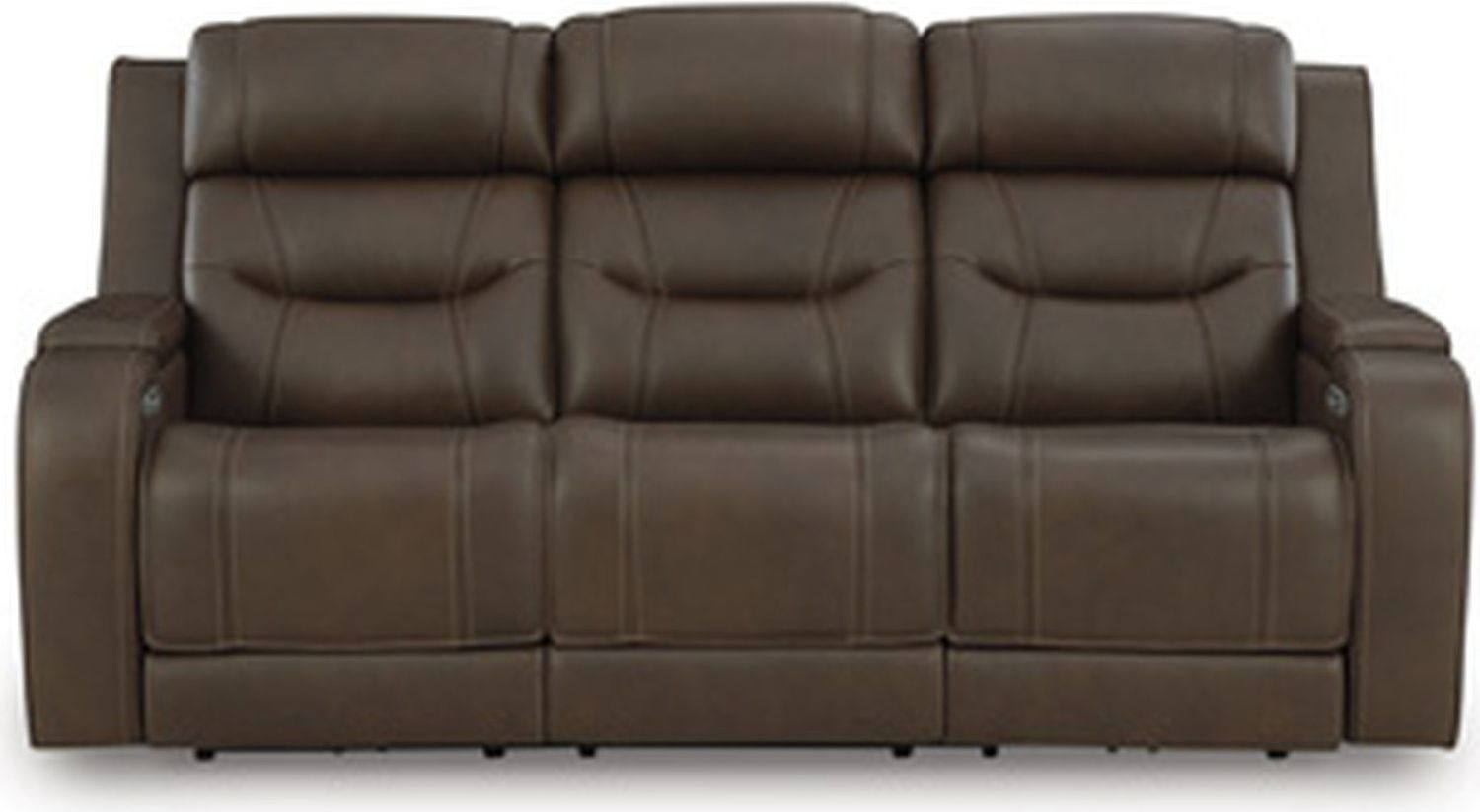 Guru Power Reclining Sofa with Audio Seating In Brown NCU1160215A