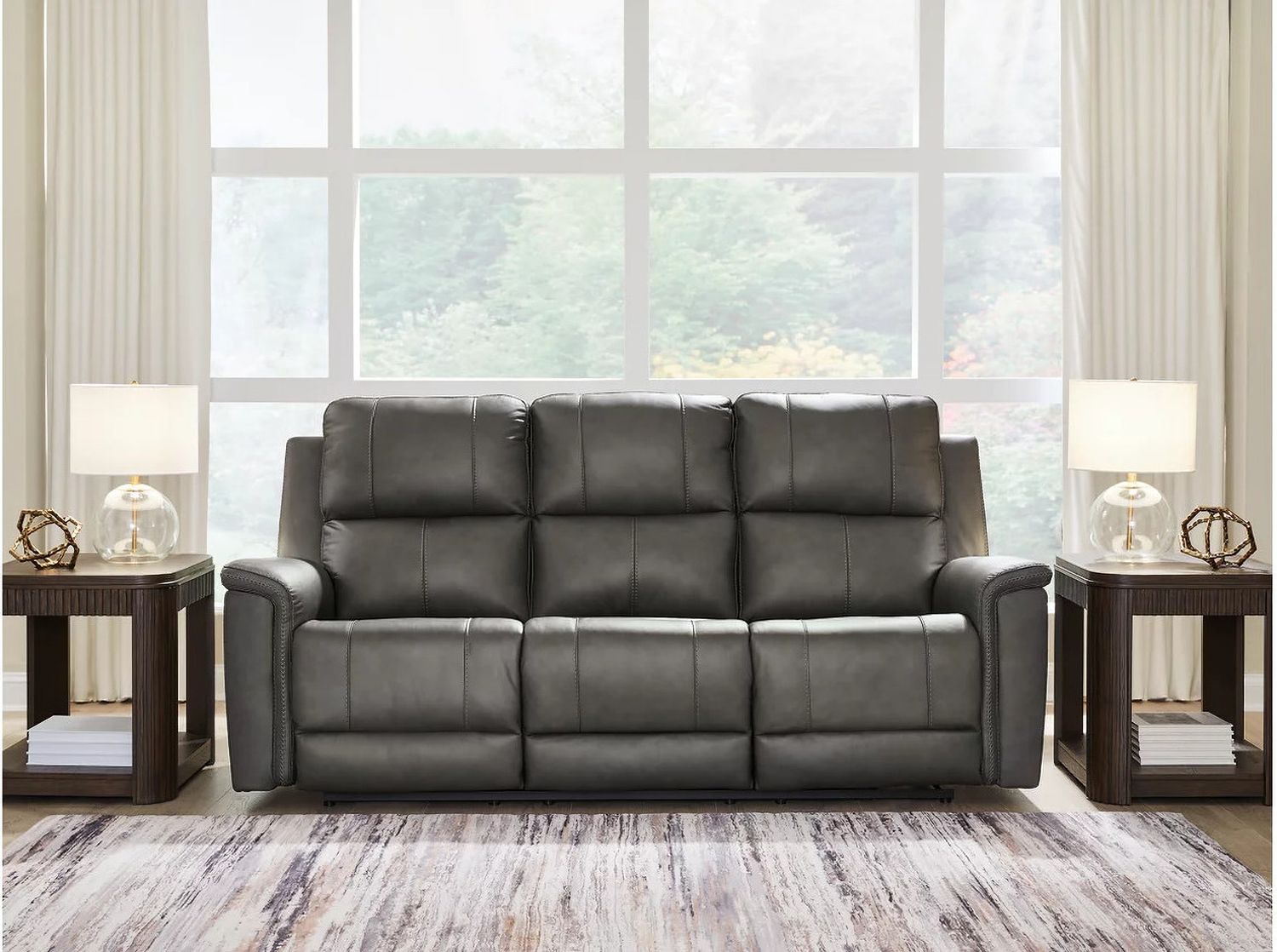 Burnley Power Reclining Sofa In Anchor NCU1200015