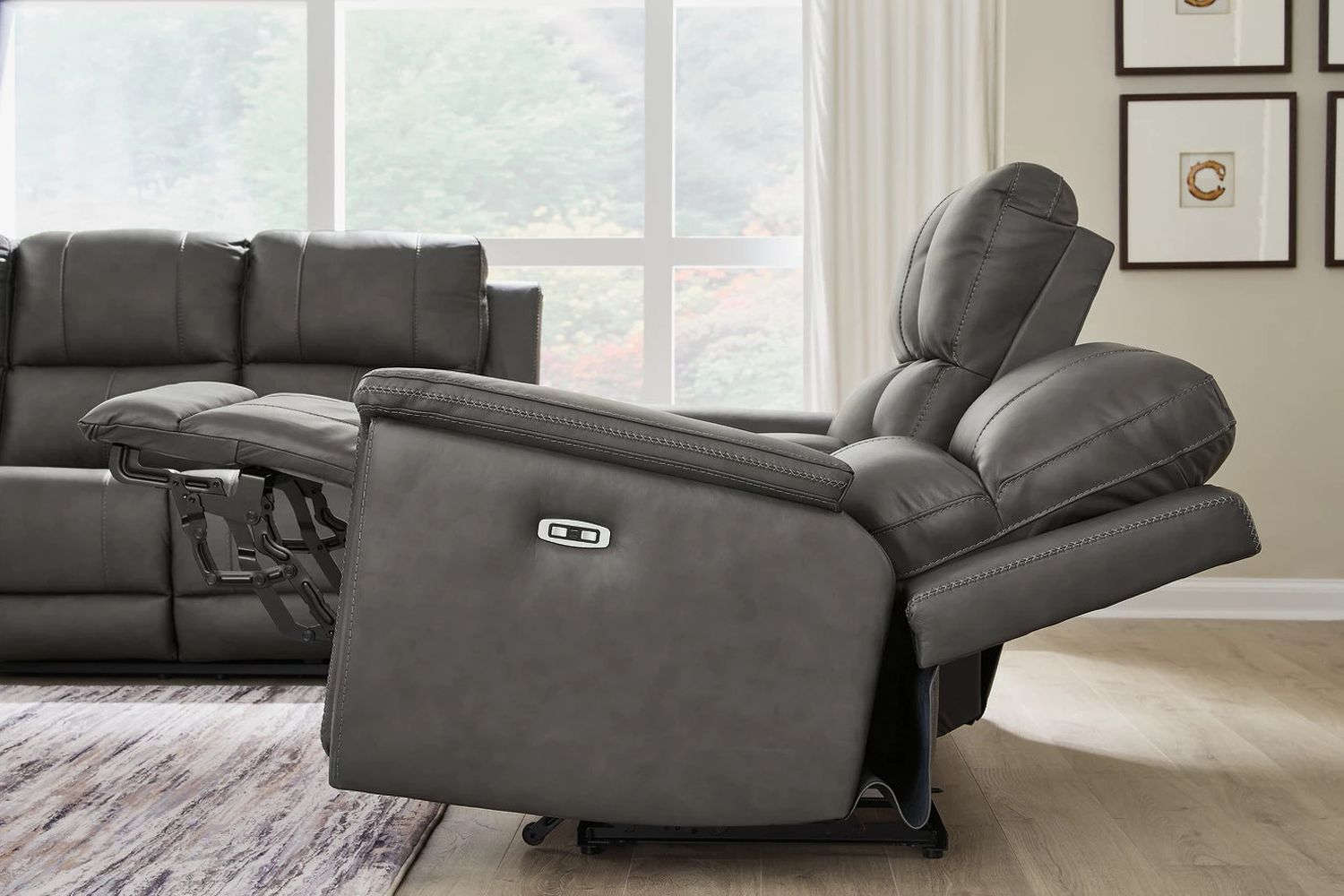 Burnley Power Reclining Sofa In Anchor NCU1200015