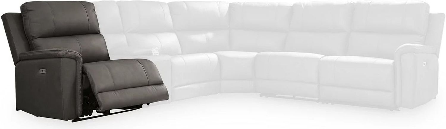 Burnley 6-Piece Power Reclining Sectional In Anchor NCU12000S5