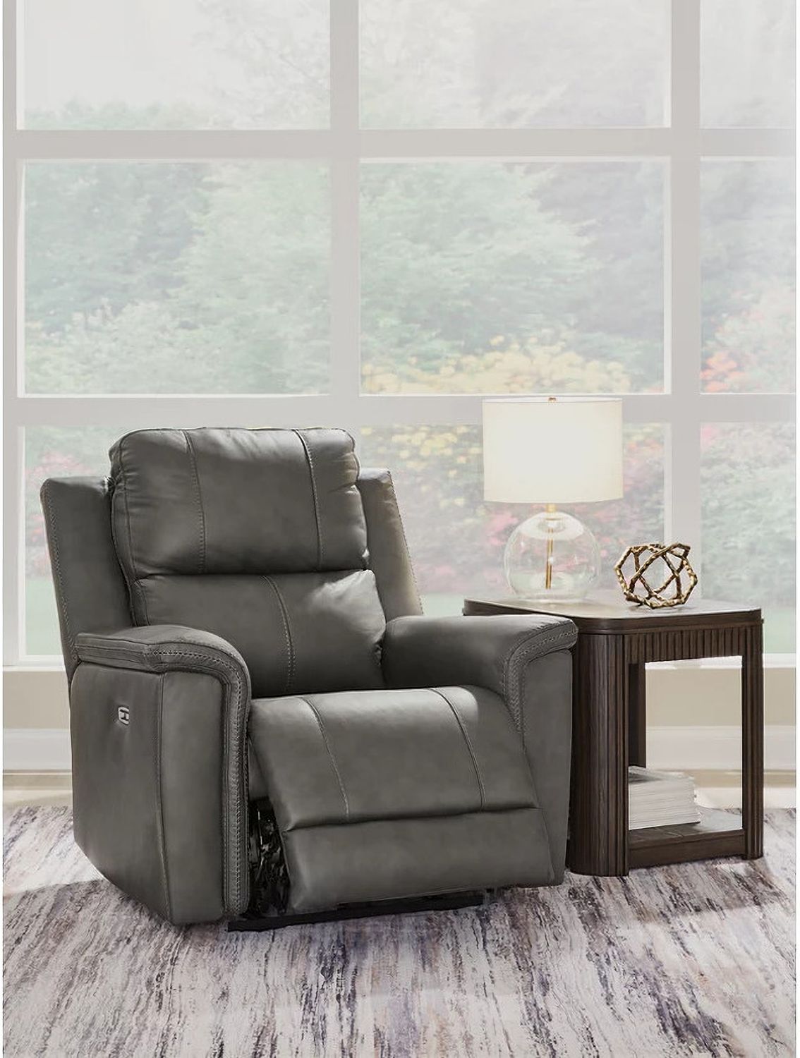 Burnley 6-Piece Power Reclining Sectional In Anchor NCU12000S5