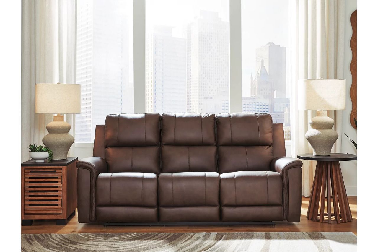 Burnley Power Reclining Sofa In Espresso NCU1200115