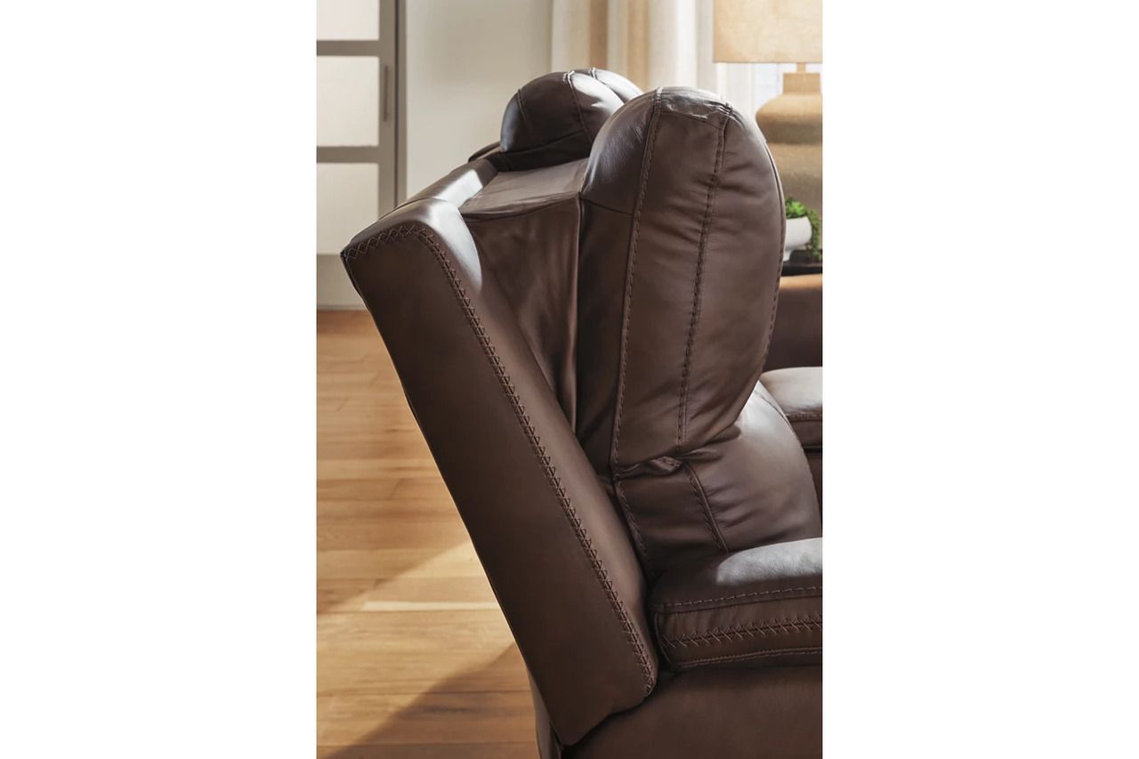 Burnley Power Reclining Sofa In Espresso NCU1200115