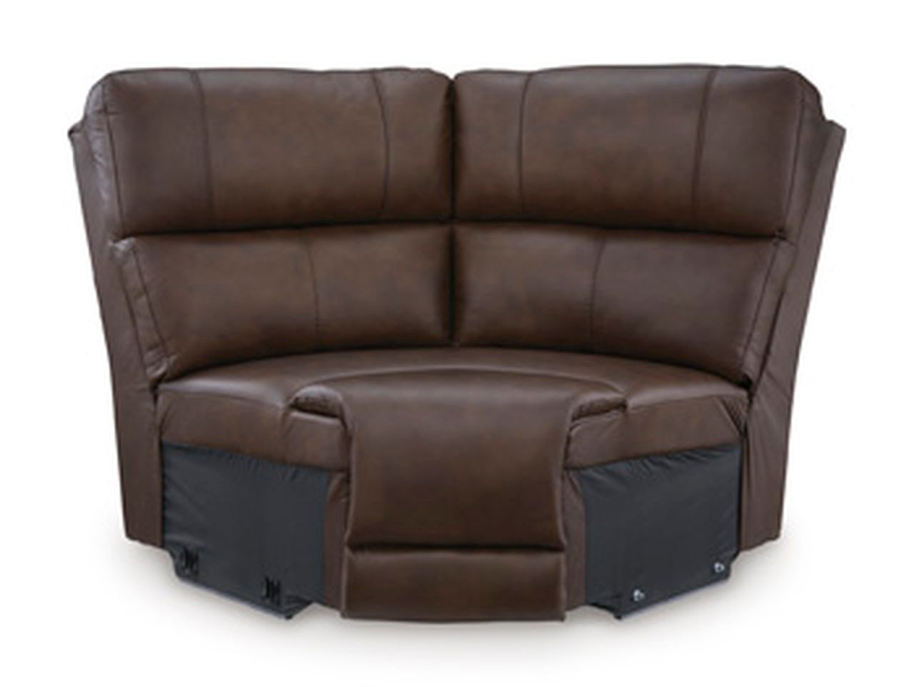 Burnley 5-Piece Power Reclining Sectional In Espresso NCU12001S4