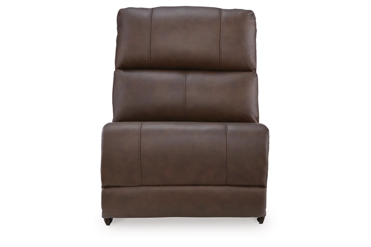 Burnley 5-Piece Power Reclining Sectional In Espresso NCU12001S4