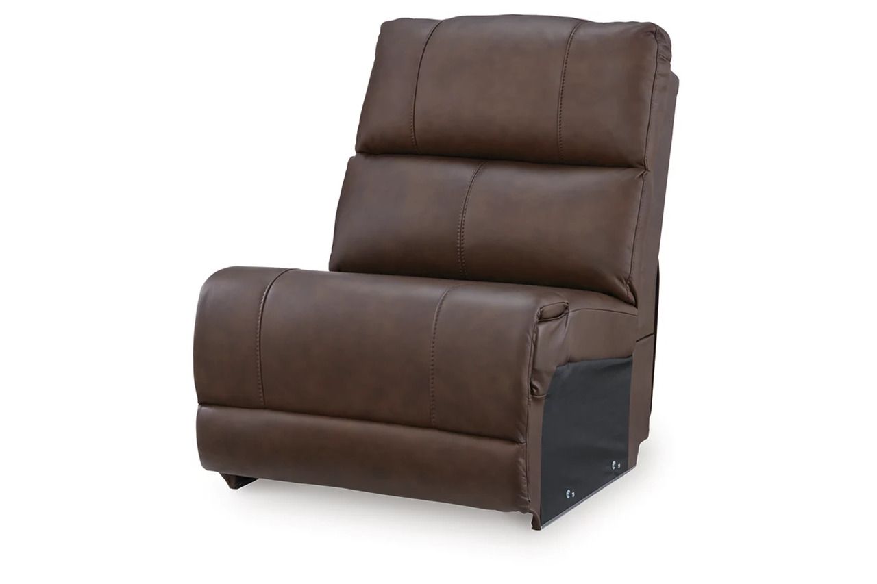 Burnley 5-Piece Power Reclining Sectional In Espresso NCU12001S4