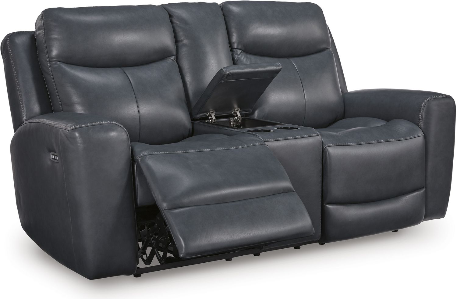 Mighty Moves Power Reclining Loveseat In Admiral NCU1210018
