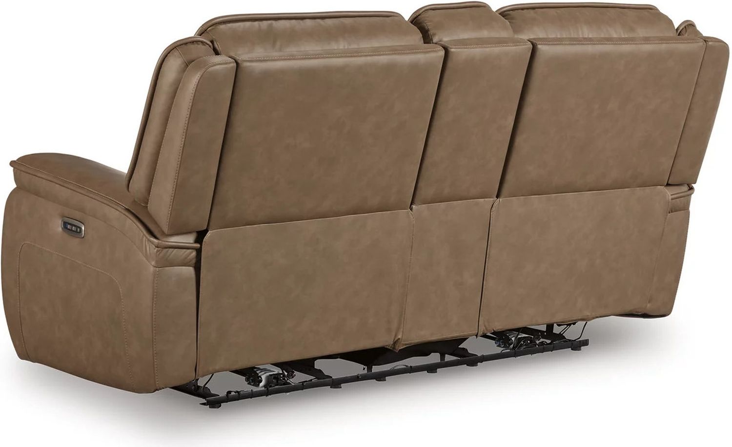 Rondelay Power Reclining Loveseat with Console In Sahara NCU1240018