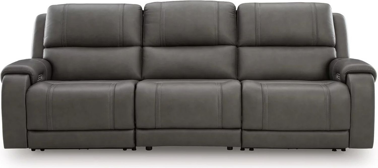 5Z - Pendley 3-Piece Power Sectional Reclining Sofa In Anchor NCU12600S3