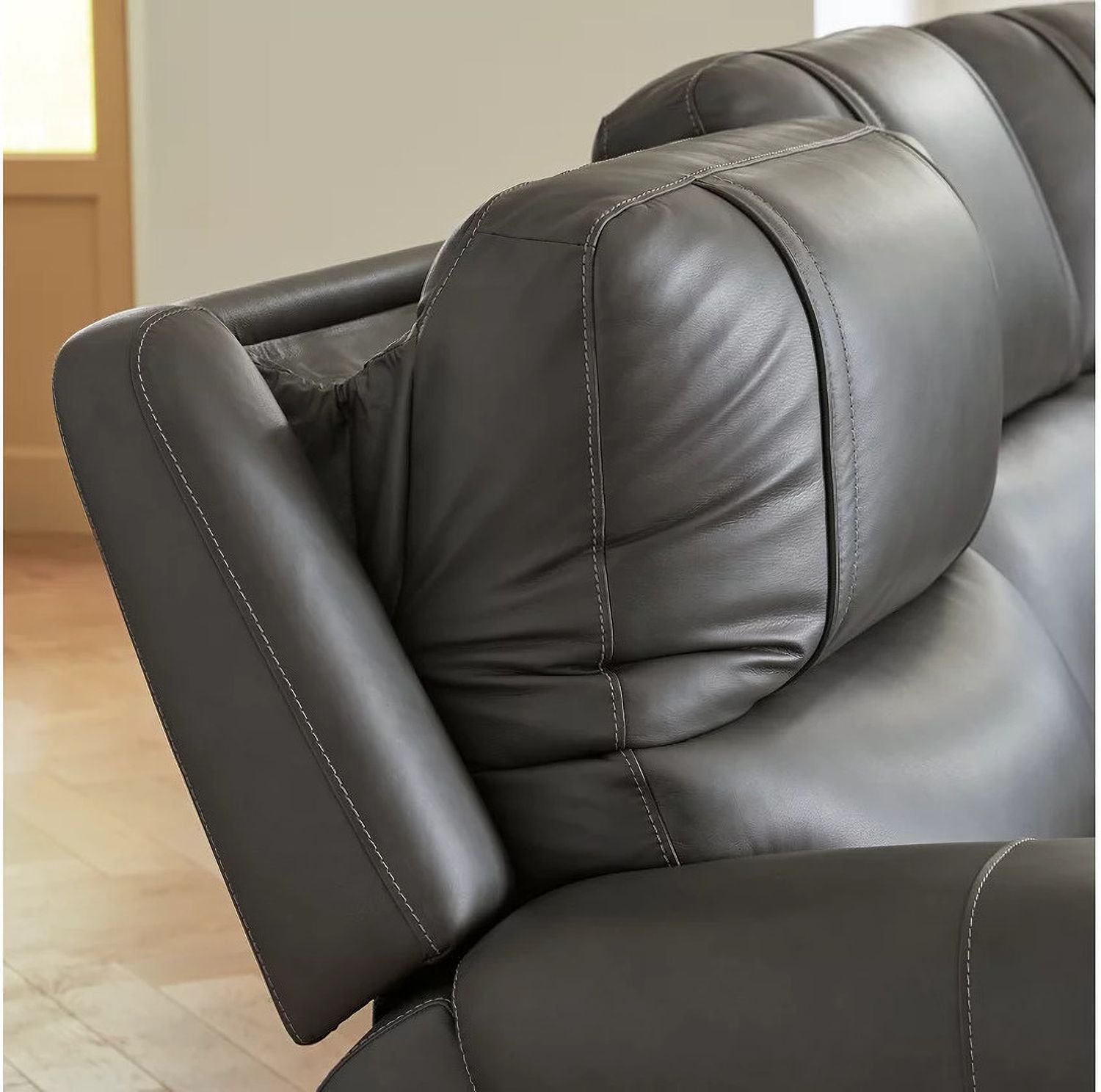 5Z - Pendley 3-Piece Power Sectional Reclining Sofa In Anchor NCU12600S3