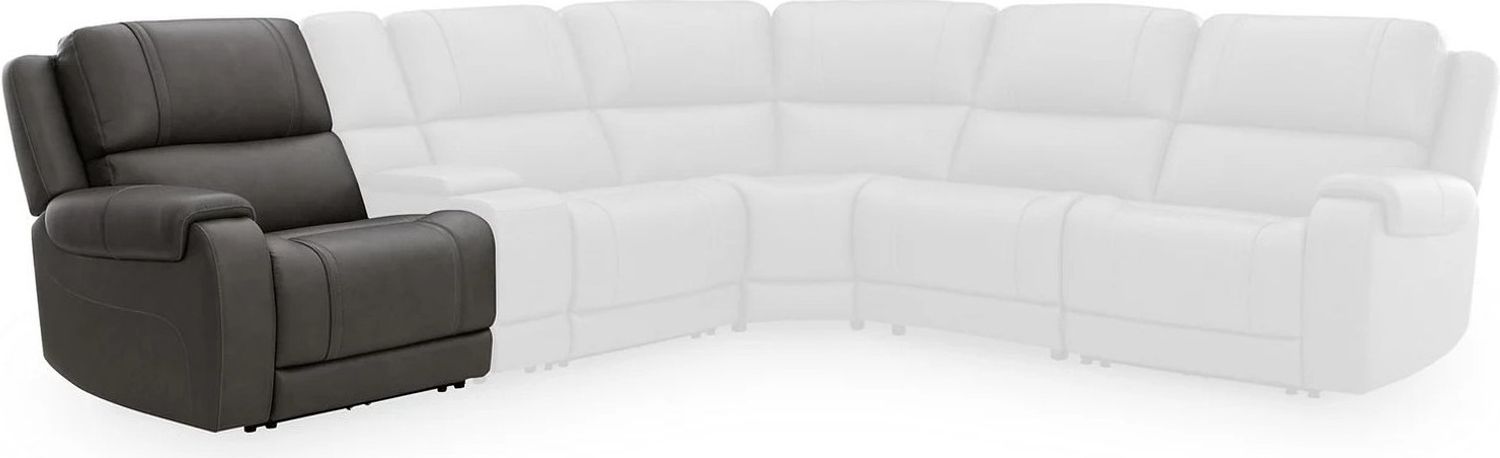 5Z - Pendley 5-Piece Power Reclining Sectional In Anchor NCU12600S4