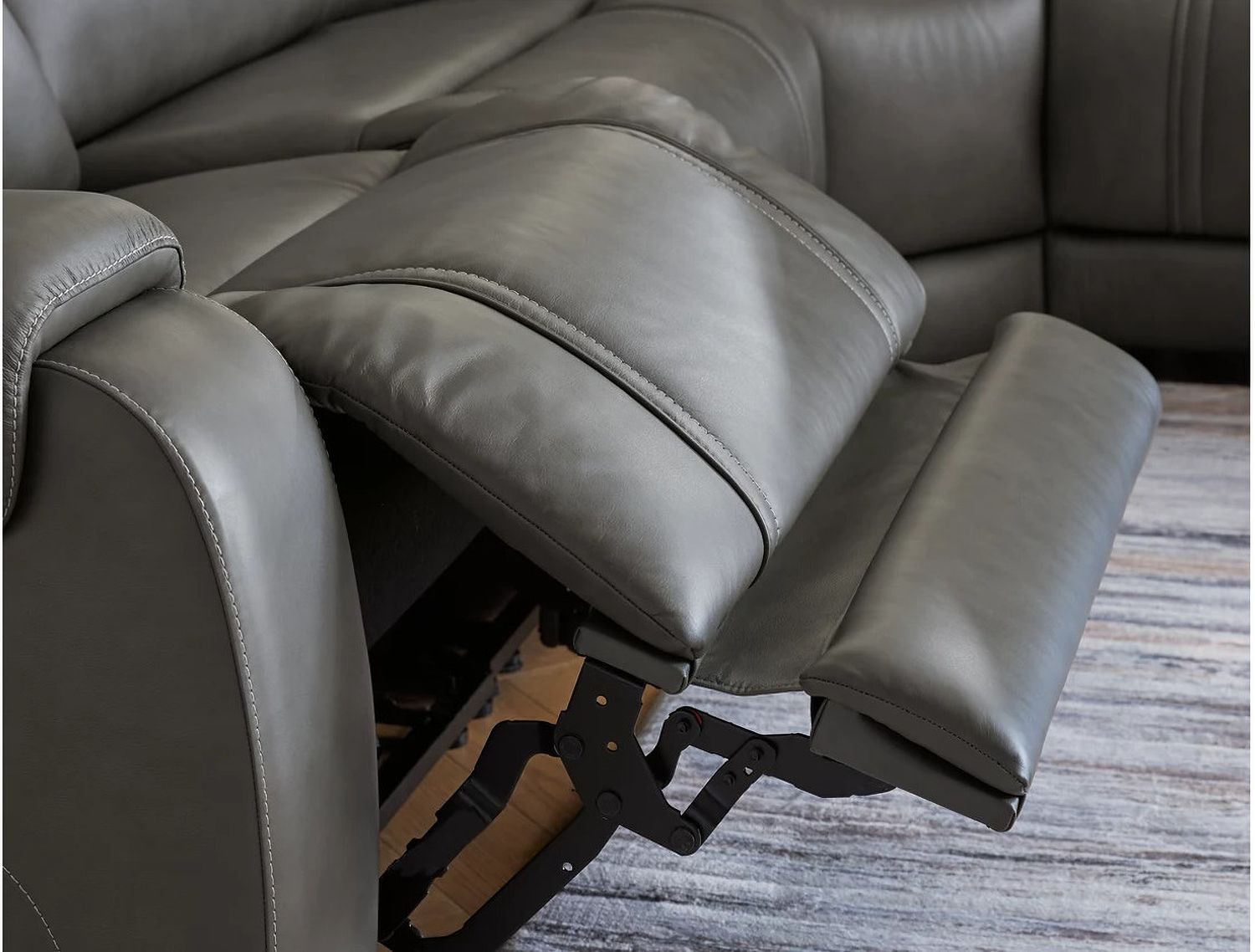 5Z - Pendley 6-Piece Power Reclining Sectional In Anchor NCU12600S5
