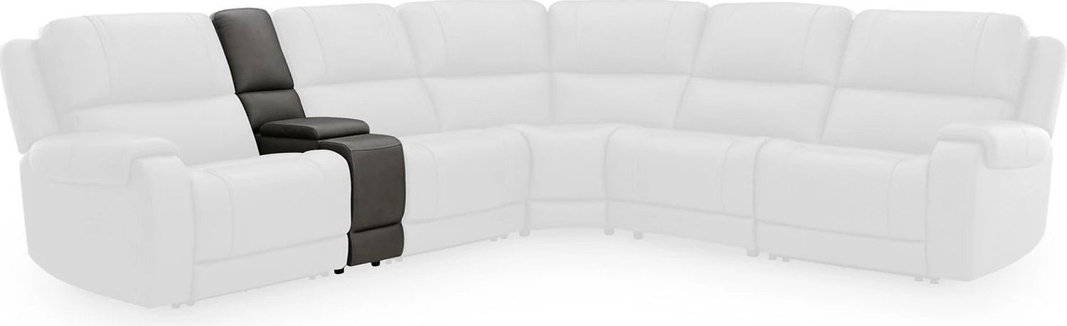 5Z - Pendley 6-Piece Power Reclining Sectional In Anchor NCU12600S5