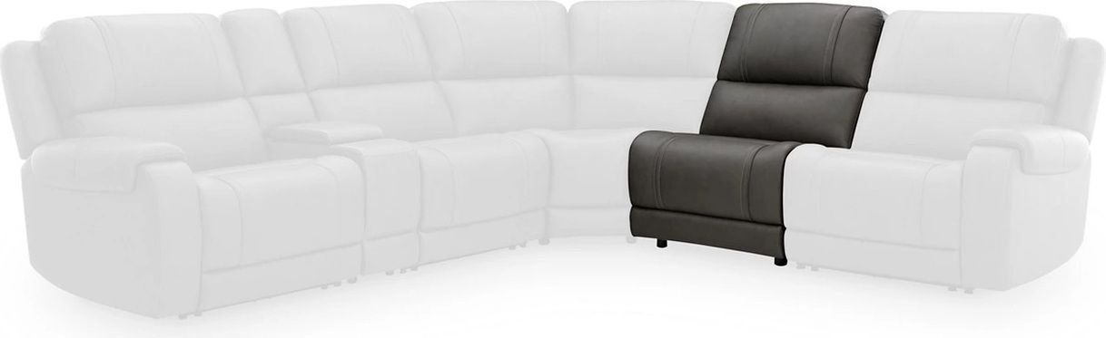 5Z - Pendley 6-Piece Power Reclining Sectional In Anchor NCU12600S5