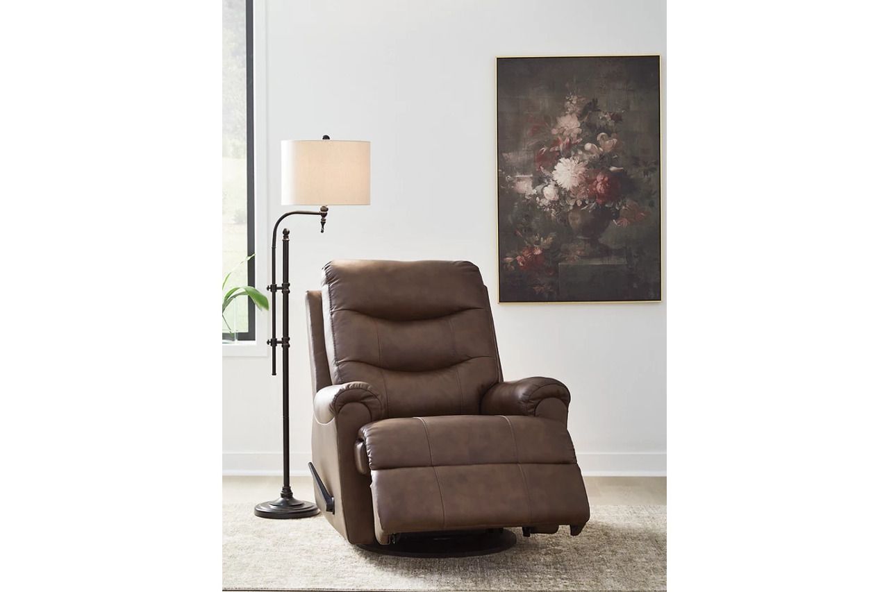 Cedarbrooke Swivel Glider Recliner In Espresso NCU1340061