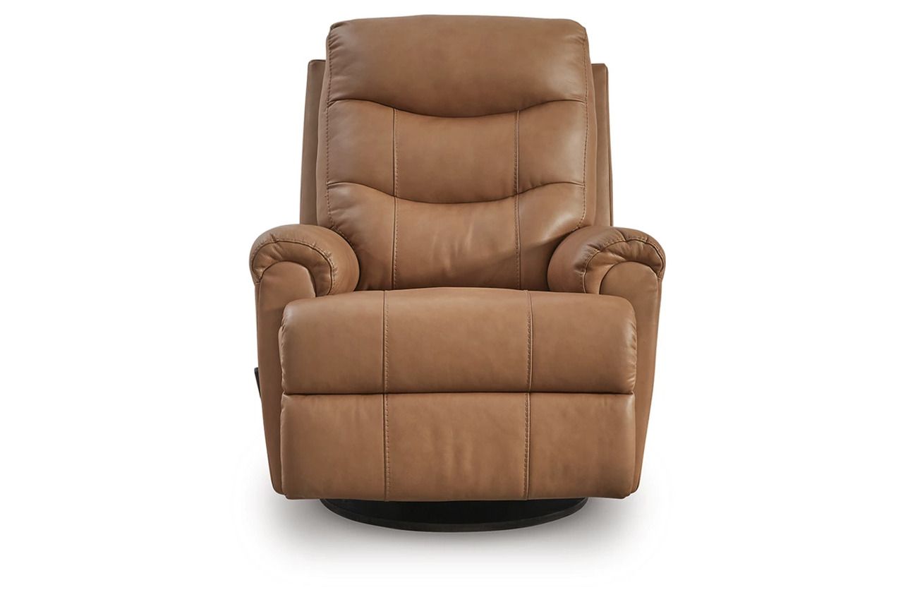 Cedarbrooke Swivel Glider Recliner In Butternut NCU1340161
