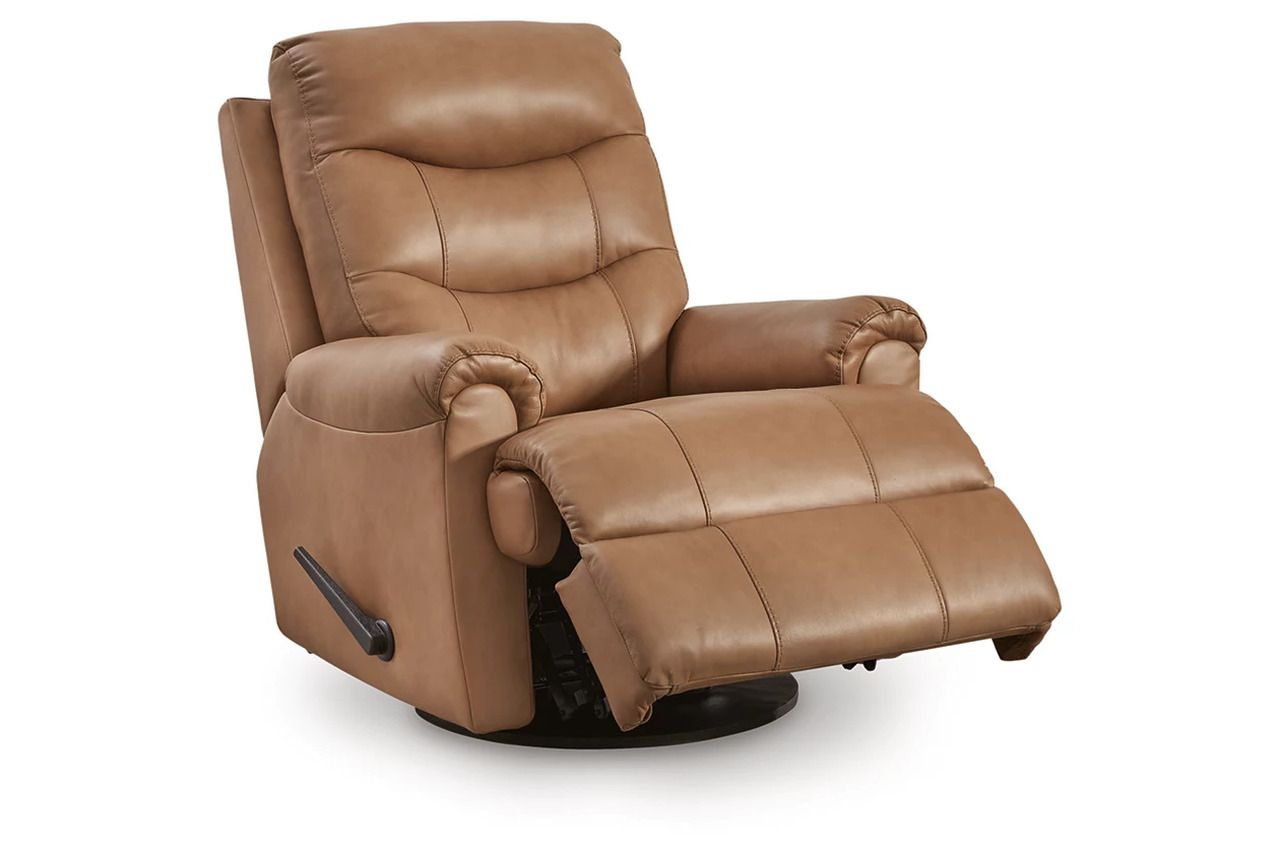 Cedarbrooke Swivel Glider Recliner In Butternut NCU1340161