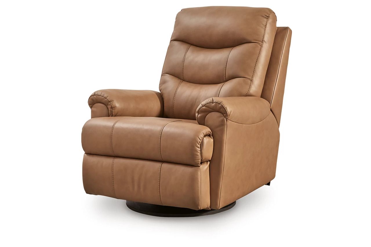 Cedarbrooke Swivel Glider Recliner In Butternut NCU1340161
