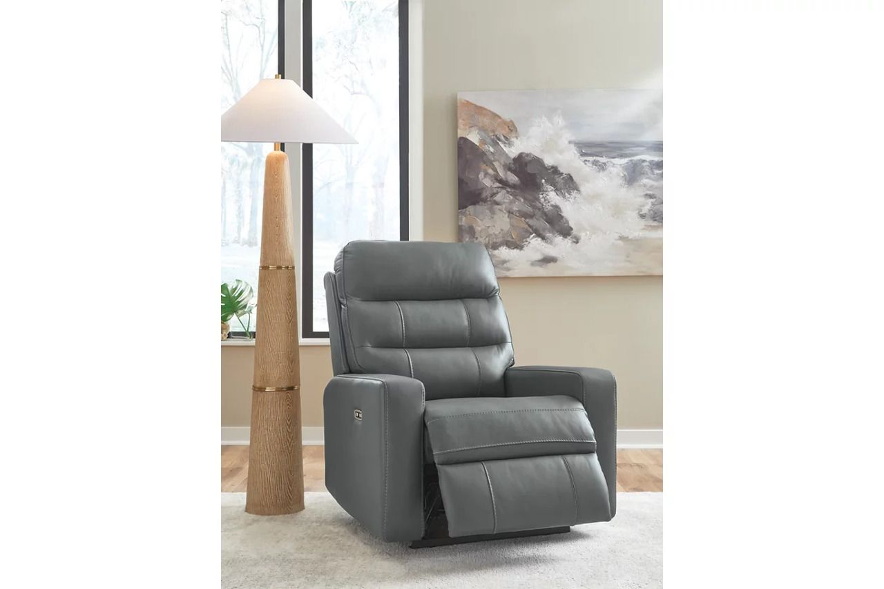 Revival Status Power Recliner In Tideon NCU1350113